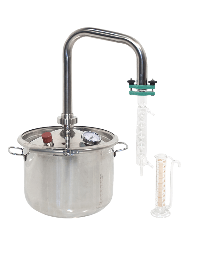 Estrattore Extractor Spring 12L Essential Oils Distiller Italian Made Direct Import - Distillery King Australia