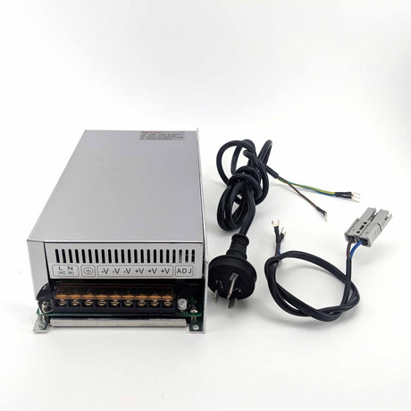 For SEMI - AUTO/MANUAL Cannular and Maltzilla - UNWIRED 24v DC (20amp) Power Supply (240v AC 50/60Hz) - With Anderson Plug - High Amp Current - Distillery King Australia