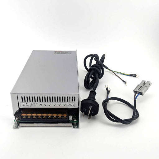 For SEMI - AUTO/MANUAL Cannular and Maltzilla - UNWIRED 24v DC (20amp) Power Supply (240v AC 50/60Hz) - With Anderson Plug - High Amp Current - Distillery King Australia