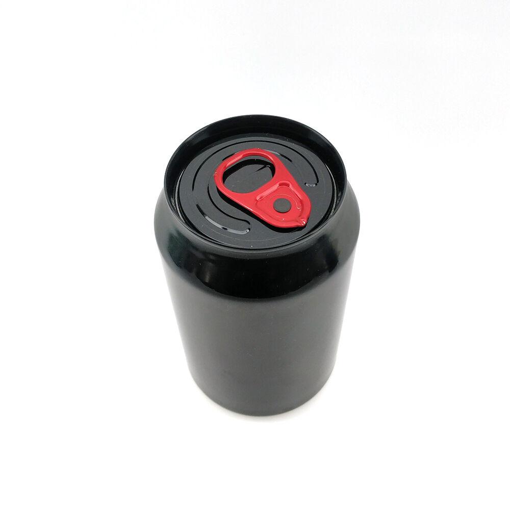 Full Aperture Aluminium Disposable Beer Cans (Empty) - Black Skin With B64 Lids (300 Units x 330mL OR 207 Units x 500mL) - Distillery King Australia