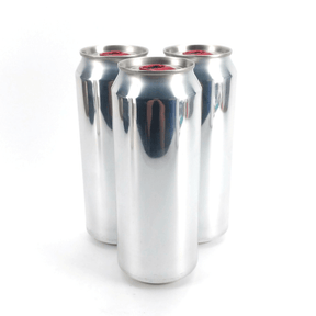 Full Aperture Aluminium Disposable Beer Cans (Empty) Silver with B64 Lids - 207 Units x 500mL - Distillery King Australia