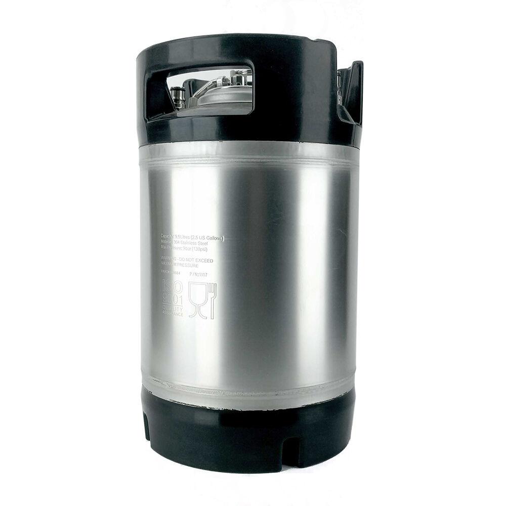 Keg 9.5L Single Handle Ball Lock Premium Brand New - Distillery King Australia