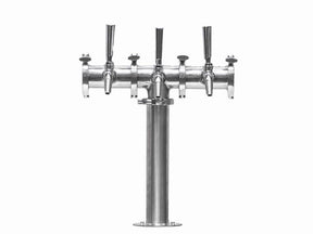Kegmaster Commercial Kegerator SUPER DELUXE Two Door Commercial Kegerator - Distillery King Australia