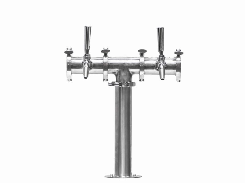 Kegmaster Commercial Kegerator SUPER DELUXE Two Door Commercial Kegerator - Distillery King Australia