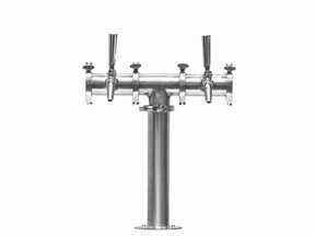 Kegmaster Commercial Kegerator SUPER DELUXE Two Door Commercial Kegerator - Distillery King Australia