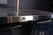 Kegmaster Commercial Kegerator SUPER DELUXE Two Door Commercial Kegerator - Distillery King Australia
