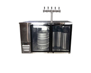 Kegmaster Commercial Kegerator SUPER DELUXE Two Door Commercial Kegerator - Distillery King Australia