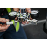 Kegmaster Kegerator SINGLE Tap Stainless Steel FAST TAP Edition