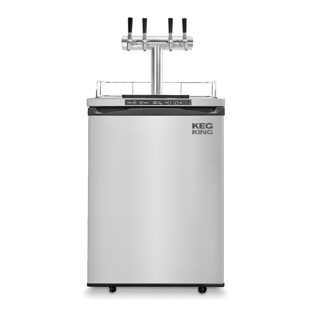 Kegmaster Premium XL Four Tap Prestige Kegerator - Distillery King Australia