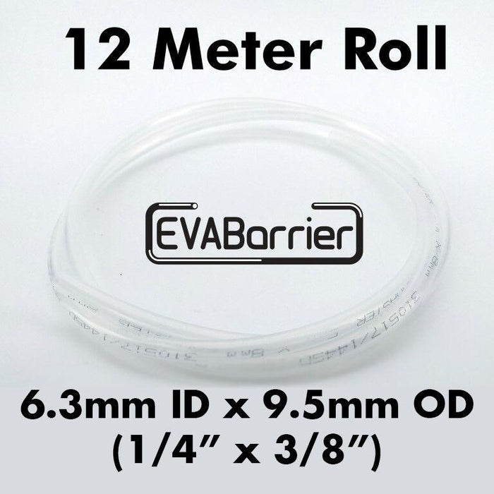 Evabarrier Beer Line / Gas Line 6.3mm (1/4") x 9.5mm (3/8) Double Wall (12 Meter Length in Bag) Beer Line /  Gas Line