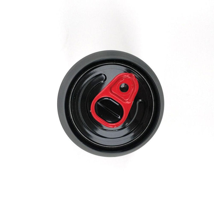 Full Aperture Aluminium Disposable Beer Cans (Empty) - Black Skin With B64 Lids (300 Units x 330mL OR 207 Units x 500mL)