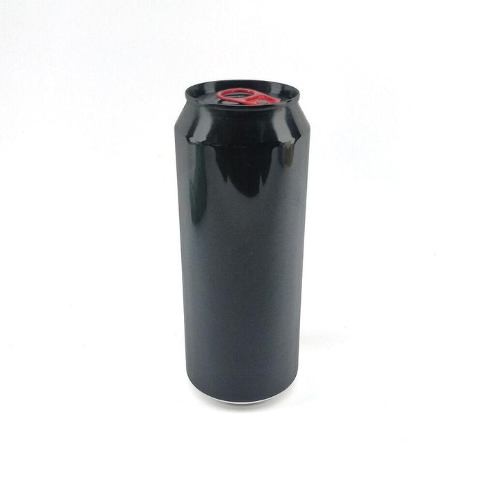 Full Aperture Aluminium Disposable Beer Cans (Empty) - Black Skin With B64 Lids (300 Units x 330mL OR 207 Units x 500mL)