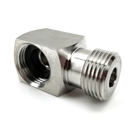 Low Profile Elbow Bend for 50L Coupler (includes 5/8" EPDM washer) - Distillery King Australia
