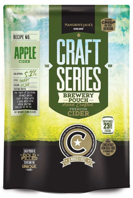 Mangrove Jacks Craft Series Apple Cider Kit (makes 23L) - Distillery King Australia