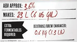 Mangrove Jacks Craft Series Raspberry Berliner Weisse (makes 23L) - Distillery King Australia