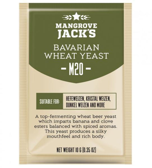 Mangrove Jacks Craft Series Yeast - Bavarian Wheat M20 (10g) - Distillery King Australia