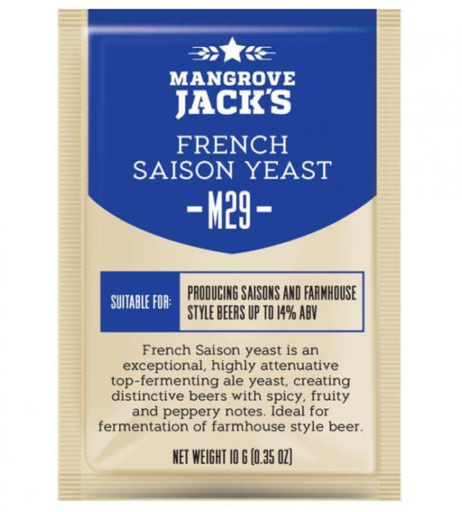 Mangrove Jacks Craft Series Yeast M29 French Saison (10g) - Distillery King Australia