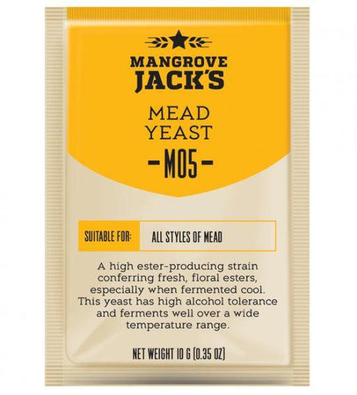 Mangrove Jacks Craft Series Yeast Mead M05 (10g) - Distillery King Australia