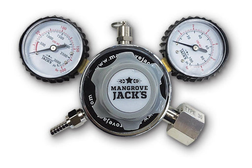 Mangrove Jacks Dual Gauge CO2 Regulator - Distillery King Australia