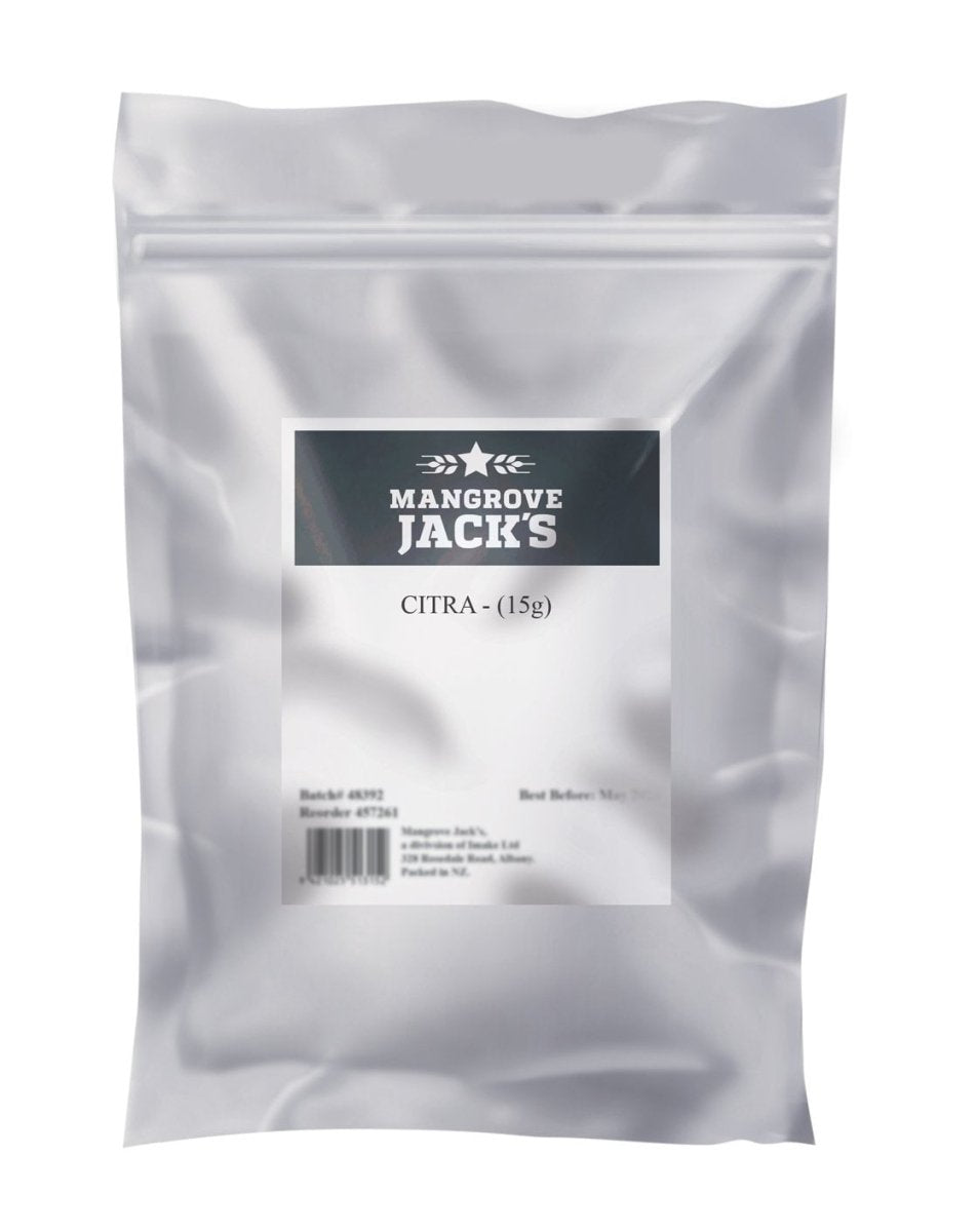 Mangrove Jacks Finishing Hops Citra 15g - Distillery King Australia
