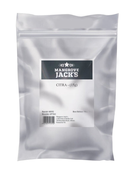 Mangrove Jacks Finishing Hops Citra 15g - Distillery King Australia