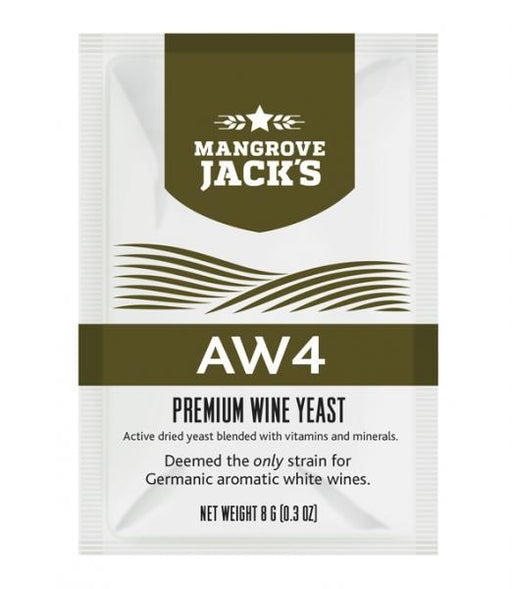 Mangrove Jacks Wine Yeast - AW4 8g - Distillery King Australia