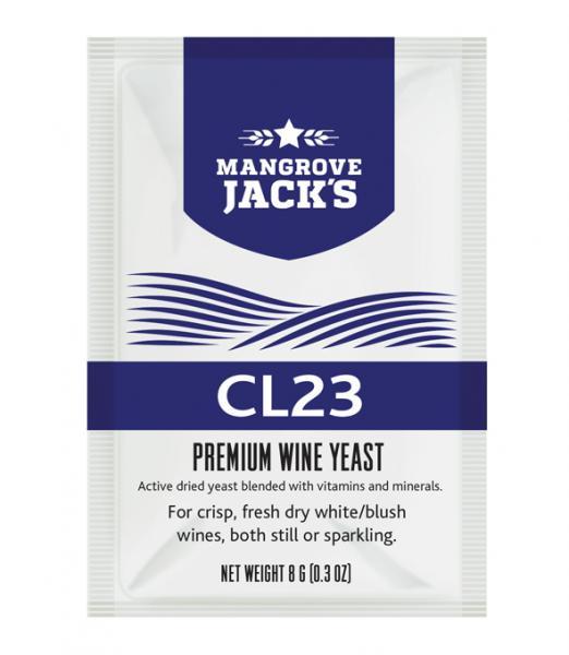 Mangrove Jacks Wine Yeast - CL23 8g - Distillery King Australia