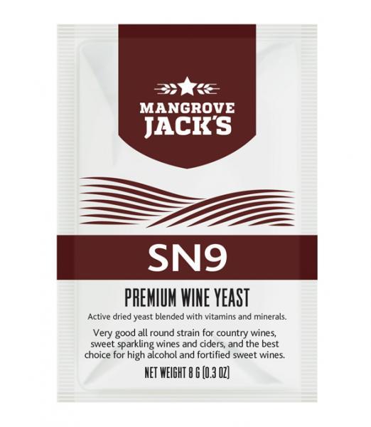 Mangrove Jacks Wine Yeast - SN9 8g - Distillery King Australia