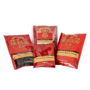 Premium Wash Pack with Yeast, Carbon and Clear for Spirit Maker - Distillery King Australia