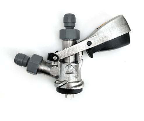 S - Type Coupler - Full Stainless Steel - duotight 5/8" to 8mm push in - Distillery King Australia