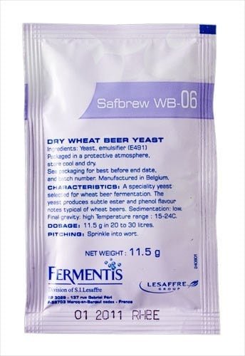 Safbrew WB - 06 Yeast (11.5g) - Distillery King Australia