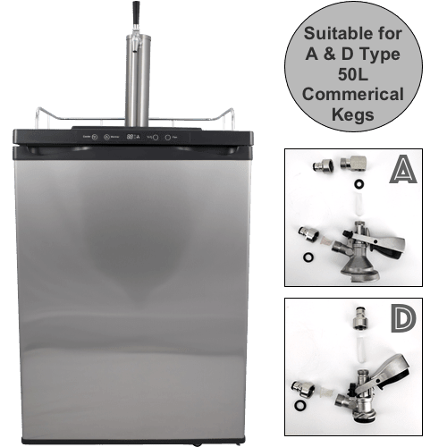 Series 4 Kegerator Single Tap 1x Tap + A-Type & D-Type Bundle