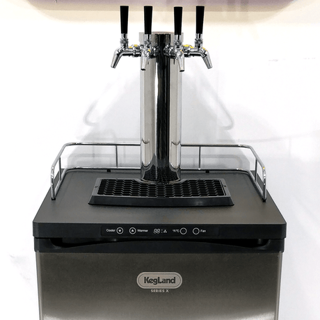 Series X Kegerator Quadruple Tap 4x Taps - Distillery King Australia
