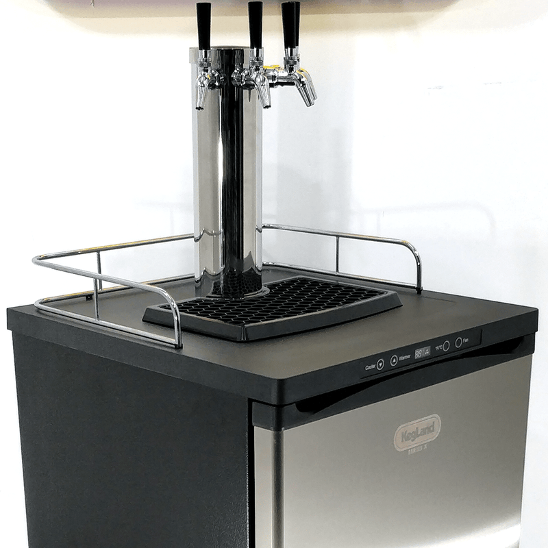 Series X Kegerator Quadruple Tap 4x Taps - Distillery King Australia