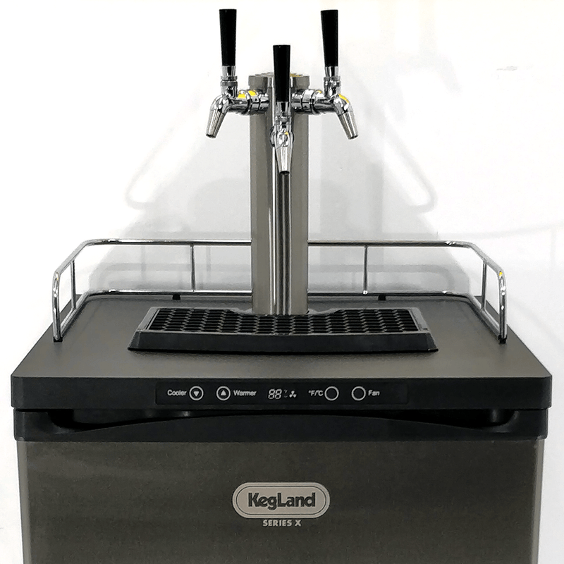 Series X Kegerator Triple Tap 3x Taps - Distillery King Australia