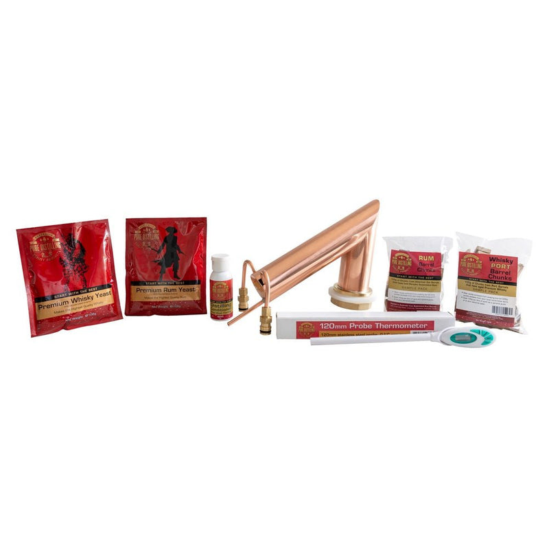 Spirit Maker Pot Copper Condenser - Distillery King Australia