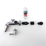 Stainless Steel NUKATAP FC Flow Control Tap Only - Forward Sealing Tap - Distillery King Australia