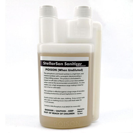 StellarSan Sanitiser 500ml - (Phosphoric Based) - Distillery King Australia