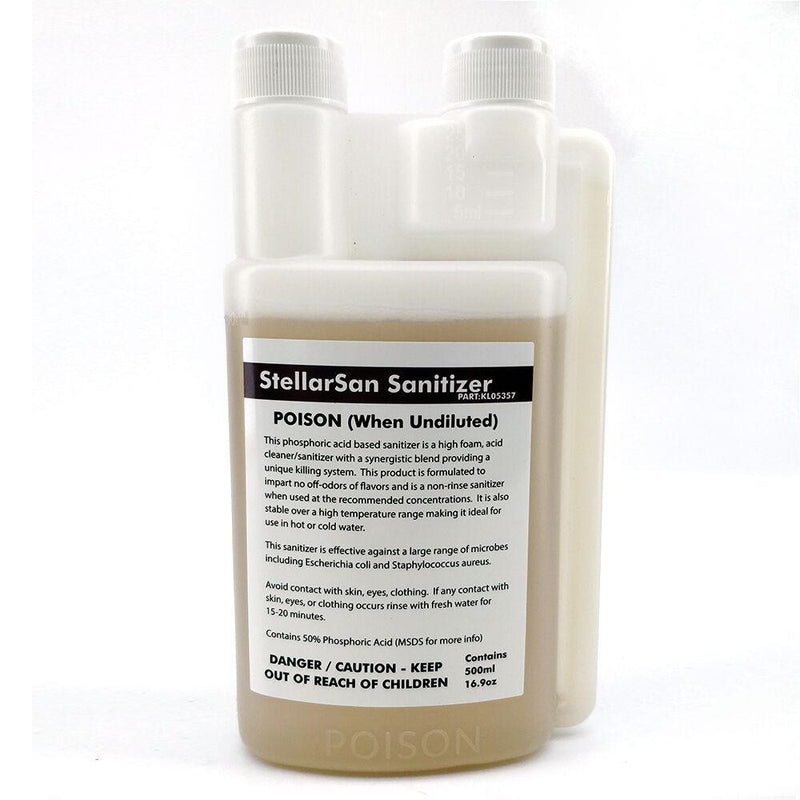 StellarSan Sanitiser 500ml - (Phosphoric Based) - Distillery King Australia