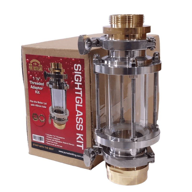 T500 Sight Glass 1 1/2″ Adaptor Kit - Distillery King Australia