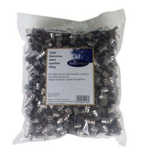 T500 Stainless Steel Saddles 500g - Distillery King Australia