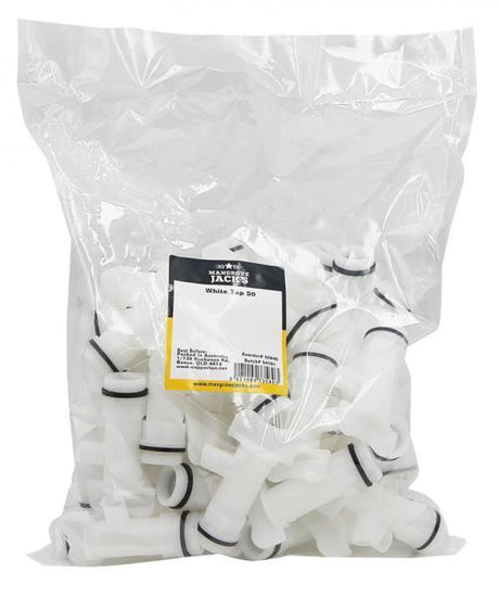 Tap Natural 3/4" (White Tap) x 50 - Distillery King Australia