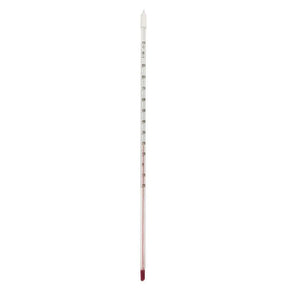 Thermometer. Glass stem 300mm long - 20 to 110C - Distillery King Australia