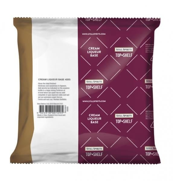 Top Shelf Liqueur Cream Liqueur Base 400g - Distillery King Australia