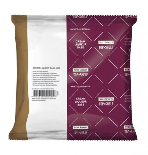 Top Shelf Liqueur Cream Liqueur Base 400g - Distillery King Australia