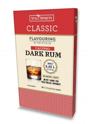 Top Shelf Select Rum Calypso Dark Rum Essence (2 x 1.125L Sachets) - Distillery King Australia