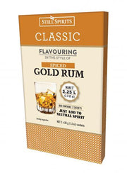 Top Shelf Select Rum Spiced Gold Rum Essence (2 x 1.125L Sachets) - Distillery King Australia