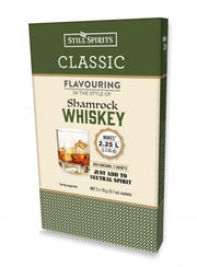 Top Shelf Select Whiskey Shamrock Whisky Essence (2 x 1.125L Sachets) - Distillery King Australia