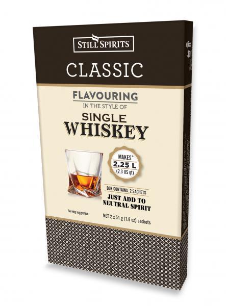 Top Shelf Select Whiskey Single Whisky Essence (2 x 1.125L Sachets) - Distillery King Australia